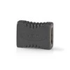 Nedis HDMI™ adapteris | HDMI™ lizdas | HDMI™ lizdas | Paauksuotas | Tiesus | PVC | Antracitas | 1 vnt | Pakuotė su peržiūros langeliu
