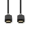 Nedis CVBW34000AT20 – 2 m – HDMI A tipas (standartinis) – HDMI A tipas (standartinis) – 3D – Antracitas