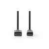 Nedis High Speed HDMI™ kabelis su eternetu, HDMI™ jungtis - HDMI™ mini kištukas, 1,5 m, juodas