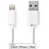 Nedis kabelis USB 2.0 | Apple Lightning 8 kontaktų | USB-A jungtis, balta