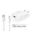 Nedis Netzladegerät 12 W 1x 2.4 A A - Anzahl der Ausgänge: 1, USB-A, Lightning 8-Pin (Lose) Kabelis, Single Voltage Output