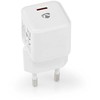 Nedis Netzladegerät 20 W 1.67 A / 2.22 A / 3.0 A - Anzahl der Ausgänge: 1, USB-C™, Automatische Spannungswahl