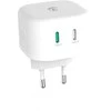 Nedis Netzladegerät | 45 W | GaN | Schnellladefunktion - 2.25 A / 3.0 A | Anzahl der Ausgänge: 2 | 2x USB-C™ | Automatische Spannungswahl