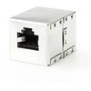 Nedis Netzwerkkoppler | CAT5e / CAT6 | Geschirmt | RJ45 Buchse - RJ45 Buchse | Gerade | Metall | Box