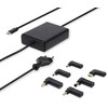 Maitinimo šaltinis Nedis NBAU65110BK adapter zasilający/ inwentor Wewnętrzna 65 W Juodas