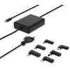 Maitinimo šaltinis Nedis NBAU65110BK adapter zasilający/ inwentor Wewnętrzna 65 W Juodas