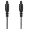 Kabelis Nedis CAGL25000BK10 kabelis audio 1 m Toslink Juodas