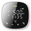 Nedis SmartLife Wi-Fi oro kokybės jutiklis WIFISA20CBK Juodai-balta