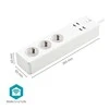 „Nedis Smartlife Power Strip“ – „Smartlife Power Strip“, WLAN, 3 x „Schutzkontakt“, 3680 W, 4 x USB