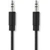 Nedis Stereo-Audiokabel | 3.5 mm Stecker | 3.5 mm Stecker - Vernickelt | 1.00 m | Rund | Juodas | Box