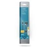 Nedis stereo garso kabelis | 3,5 mm kištukas | 2x RCA kištukas, padengtas auksu | 1,00 m | apvalus | Antracitas | Pakuotė su peržiūros langeliu