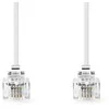 Nedis Telefonkabel | RJ11 Stecker | RJ11 Stecker -RJ11 Stecker | RJ11 Stecker | 2.00 m | Kabeldesign: Flach | Beschichtung: Vergoldet | Kabeltyp: RJ11