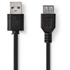 Nedis Kabelis USB2.0 A kištukas - A lizdas 2.0m