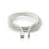 Nedis USB adapteris | USB 2.0 | USB-C™ jungtis | 3,5 mm kištukas | 1,00 m | apvalus | Paauksuotas | Pintas / nailonas | Aliuminis | Pakuotė su langu