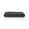 Nedis USB adapteris USB 3.2 USB Type-C™ 2x USB Type-A / 2x USB Type-C™, juodas