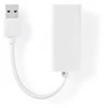 NEDIS USB-Adapteris | USB 3.2 Gen 1 | USB-A Stecker | RJ45 Buchse | 1 Gbps | 0.20 m | rund | Vernickelt | ABS | Weiss | Box