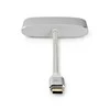 Nedis USB adapteris | USB3.1 | USB-C™ jungtis | USB-A lizdas / USB-C™ lizdas / VGA lizdas | 5 Gbps | 0,20 m | apvalus | Paauksuotas | Pintas / nailonas | S