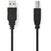 Nedis CCGB60100BK30 kabelis USB USB 2.0 2 m USB A USB B Juodas
