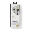 Nedis USB laidas | USB 2.0 | USB-A vyrelis | USB Micro-B jungtis | 480Mbps | Paauksuotas | 2,00m | apvalus | PVC | Antracitas | Pakuotė su peržiūros langeliu