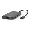 Nedis USB Multi-Port-Adapteris USB 3.2 Gen1 7-in-1 - USB-C™ Stecker, HDMI™ Ausgang, Micro SD, RJ45 Buchse, SD, USB-C™ Buchse, 3x USB-A Buchse, 5 Gbps