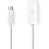 NEDIS USB-Netzwerkadapter | USB 3.2 Gen 1 | 1000 Mbps | USB-C™ Stecker | RJ45 Buchse | 0.20 m | rund | Vernickelt | Verzinntes K