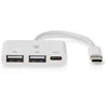 Nedis USB šakotuvas 1 x USB-C™ 1 x USB-C™ – 2 x USB 2.0 A, 3 prievadų prievadas (-ai), maitinamas per USB