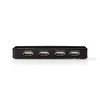 Nedis Šakotuvas USB 2.0 7 prievadų su maitinimo šaltiniu