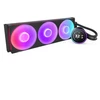 NZXT Kraken Elite 420 su RGB ventiliatoriais ir LCD ekranu
