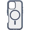 Dėklas Otterbox OB DEFND XTCLEAR APPLE IPHONE16/MOUNTAIN STORM - CLEAR/Mėlynas