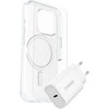 OtterBox KIT Apple iPhone 16 Pro Dėklas/Stiklas/Įkroviklis 30W baltas