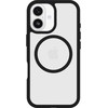 Dėklas OtterBox React MagSafe kardiganas Crystal - skaidrus/juodas