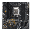 Pagrindinė plokštė Asus TUF GAMING B660M-E D4 Procesorių šeima Intel procesoriaus lizdas LGA1700 DDR4 DIMM Atminties lizdai 4 Palaikomos standžiojo disko sąsajos SATA, M.2 SATA jungčių skaičius 4 Mikroschemų rinkinys Intel B660 microATX
