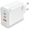 Įkroviklis Pedea PEDEA Schnellladegerät „Triple“ 65W GaN USB-C (PD) USB-A, baltas