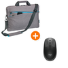 PEDEA nešiojamasis kompiuteris Tasche 15,6" + Logitech M190 Wireless Maus , grau