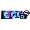 PHANTEKS Glacier One 360D30 X2 DRGB All-in-One Liquid Cooler – 360mm, juodos spalvos