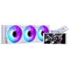 Phanteks Glacier One 360M25 LCD AiO Vanduo Cooling, 6-Inch Ekranas – 360mm, Baltas
