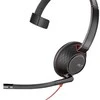 „Poly Plantronics Blackwire 5210“ ausinės, monofoninė, USB-C ir 3,5 mm lizdas, optimizuotas vieningas ryšys