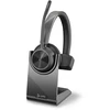 „Poly Plantronics Voyager 4310 UC Bluetooth“ ausinės, nano raktas su USB-C jungtimi, įkrovimo stotelė, sertifikuota MS, monofoninė