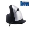 R Go Tools R-GO HE Pelė ERGONOMIC BIG - LEFT HANDED CABLED