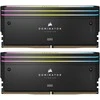 Stacionarių kompiuterių atmintis CORSAIR RAM DOMINATOR TITANIUM CMP64GX5M2B6400C32 RGB 64GB (2 x 32GB), Juodos spalvos