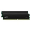 RAM „Crucial Pro“ 64 GB rinkinys (2 x 32 GB) DDR4-3200 UDIMM CL22 (16 Gbit), EAN: 649528937797