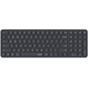 Rapoo Kabellose, ultraflache Multi-Mode-Klaviatūra "E9310M", juodas, QWERTZ DE, 2,4 GHz, Bluetooth 4.0, Bluetooth 5.0, Nano-USB-Empfänger, Bis zu 10 m