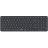 Rapoo Kabellose, ultraflache Multi-Mode-Klaviatūra "E9310M", juodas, QWERTZ DE, 2,4 GHz, Bluetooth 4.0, Bluetooth 5.0, Nano-USB-Empfänger, Bis zu 10 m