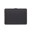 Rivacase 7704 dėklas nešiojamam kompiuteriui 13.3-14", juodas