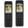 Šakotuvas 2 vnt. FRITZ!Fon C6 DECT telefonų, juodų [spalvotas ekranas 180 ppi, apšviesta klaviatūra]