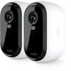 Kamera IP Arlo Arlo Essential 2K lauko kamera, stebėjimo kamera (baltas/juodas, rinkinys 2, WLAN, 4 MP)