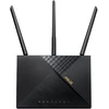 Šakotuvas ASUS 4G-AX56 4G LTE WiFi 6 Modem Maršrutizatorius Promo AX1800 Dual-Band, LTE Cat6 bis zu 300 Mbit/s, 5x GbE LAN