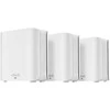 Šakotuvas ASUS ZenWiFi BD4 WiFi 7 Mesh System 3er-Pack Weiß WLAN BE3600 Dualband, 2x 2.5G WAN/LAN (pro Einheit), Abdeckung bis zu 603 m²