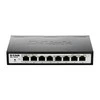 Šakotuvas D-LINK 8-Port Layer2 PoE Smart Gigabit Switch 8x 10/100/1000Mbps TP RJ-45 PoE prievadas 802.3af/at Power-over-Ethernet iki 30 vatų
