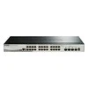 Šakotuvas D-Link | Sukraunamas išmanusis valdomas jungiklis su 10G įkėlimo nuorodomis | DGS-1510-28X/E | Tvarkoma L2 | Montuojamas ant stovo | Gigabit Ethernet (vario) jungtys kiekis 24